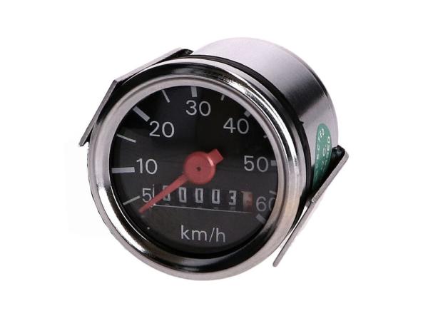 Tachometer 48mm schwarz
